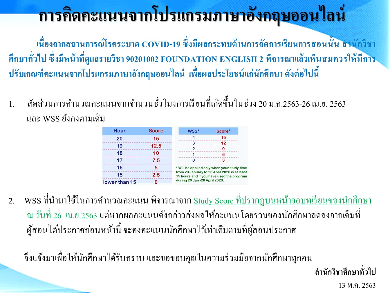 เกณฑ์การคิดคะแนน 17พค63-3